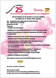 Flyer | Einladung zum Jubiläum